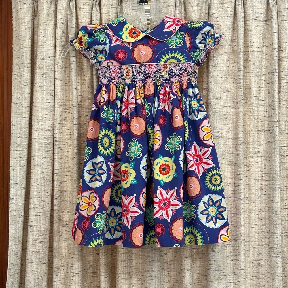 Marmellata Smocked Floral Dress